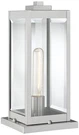 Quoizel Westover 16" High Silver Outdoor Pier Light. Fixed Price $230.99.