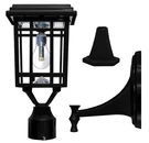 Gama Sonic Prairie Bulb Lamp Outdoor Solar Light Fixture, Pole,pier, & Wall M.... Fixed Price $103.05.