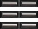 Zonk Led Step Stair Lights 110V-240V, 2W Line 9.06INCH Long, BLACK-6PACK. Fixed Price $117.17.