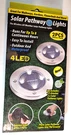 Tekno Wireless Solar Pathway Light 2PC All Weather Proof-led. Fixed Price $15.99.