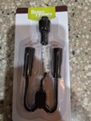 Better Homes & Gardens Quickfit 3-WAY Connector Black Plastic Outdoor Etl Listed. Fixed Price $10.00.