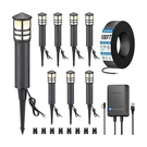 Sunvie All-in-one Led Landscape Lighting Kit, 8-PACK Low Voltage Pathway Ligh.... Fixed Price $218.71.