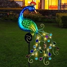 Dreamsoul Metal Peacock Garden Solar Lights Outdoor Decorative Stake. Fixed Price $39.99.