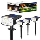 Jejot Solar Spot Lights Outdoor Waterproof IP65,4 PACK,2CCT(3000K/6500K),4 Li.... Fixed Price $38.27.