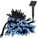 Hunnykome 36 Ft. Solar Platinum Cool White Led String Light W/ Flashing Mode. Fixed Price $12.95.