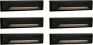 Gkoled 6-PACK Low Voltage 9-15V Ac/dc Linear Step Lights, 2W Landscape Cutof. Fixed Price $126.00.