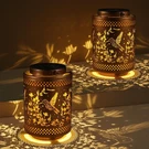2 Pack Hummingbird Solar Lanterns Garden Decor Birthday Gifts For Women Mon G.... Fixed Price $76.59.