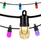 Ecoscapes 24' Wi-fi Color-changing Led Caf Lights By Enbrighten (12 Bulbs). Fixed Price $88.99.
