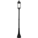 Z-lite 569PHXL-564P-BK Roundhouse Post Light Accessories Black. Fixed Price $1292.00.