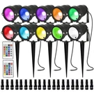Led Landscape Lights Low Voltage Color Changing Rgb Lighting Ou.... Fixed Price $163.79.
