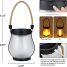 Solar Lanterns Outdoor Waterproof 2 Pack Dancing Flame. Fixed Price $30.75.