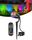 12W Spotlight Outdoor With Plug Timer Color Changing 120V Landscape Lighting Led. Fixed Price $19.99.