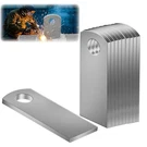 Oywhc Weld Tabs, Steel Basic Tab, Long Type 1/8" Thick Uncoated. Fixed Price $16.31.