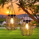 Hanging Solar Lanterns Outdoor Waterproof, Vintage Copper Large,. Fixed Price $42.99.