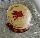 Mobil Oil Pegasus Torrance Refinery HDC/H2P1/PTR2/ Sat 1992 Employee Lapel. Fixed Price $99.99.