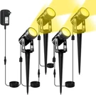 4 1 Led Landscape Spotlights Plug-in Outdoor Garden Pathway Lamp IP65 Usa. Fixed Price $25.99.