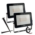 Zsgoes 2 Pack 50W Warm White Led Flood Light Outdoor Waterproof IP65 Wall. Fixed Price $74.71.