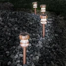 4PACK Solar Garden Lights Outdoor Water-resistant Landscape Led Pathway Yard. Fixed Price $27.99.