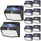 Solar Outdoor Lights, 12 Packs Motion Sensor Security With 3 Lig.... Fixed Price $108.93.