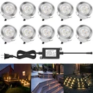 Qaca Led Deck Lights Outdoor Waterproof Voltage Stainless Steel 1W Yard. Fixed Price $85.27.