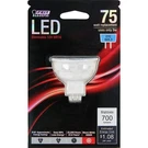 Feit MR16 GU5.3 Bulb Bright White 75 Watt Equivalence Pk #bpeyc/led. Fixed Price $17.99.
