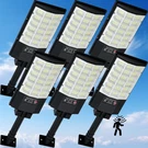 Tfkk Solar Street Lights Outdoor, Waterproof Motion Sensor 6PCS, Black. Fixed Price $167.35.