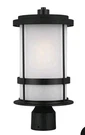 Generation Lighting Post Lantern 1-LIGHT Wilburn Outdoor -black 8290901-12. Fixed Price $59.99.