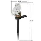 Trenton Gifts Led Solar Owl Light, Garden Stake - White. Fixed Price $11.69.