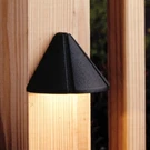 Kichler Six Groove Deck 1LT 12V, Textured Black - 15065BKT. Fixed Price $95.99.