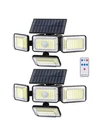 Mokot Solar Powered Waterproof Motion Sensor Lights 2800LM-2 Pcs-remote Control. Fixed Price $30.00.