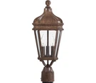 Minka Lavery Harrison, 3-LIGHT Outdoor Post, 120 Total Watts, Vintage Rust. Fixed Price $146.44.