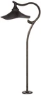 Kichler Lighting 15422AGZ Cotswold Path Flower Shaped Aged Bronze Finish. Fixed Price $149.99.