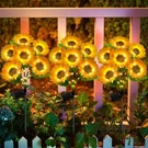 Solar Sunflower Lights Outdoor Waterproof - 3 Pack With 18 Bright Sunfl.... Fixed Price $42.92.