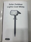 Nymphy Solar Led Accent Spotlights Outdoor Cool White Weather Resistant 4PCS. Fixed Price $30.00.