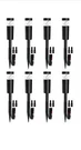 Doreio 5W Low Voltage Landscape Pathway Lights With Connectors 12V Outdoor La.... Fixed Price $110.00.