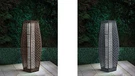 Solar Rattan Lights Optik 69CM Led Leuchte Aussen Garten Terrasse. Fixed Price $83.56.