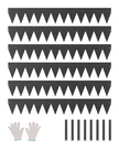 Vevor Steel Landscape Edging Packs 40 X 6IN Rust-resistant Garden. Fixed Price $47.90.
