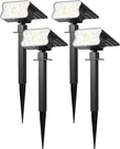 Hggh Solar Lights Outdoor Waterproof IP67, 60 Led 3 Lighting Mode. Fixed Price $36.84.