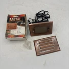 Malibu CL905K Metal Wired Lighting 7 Watt Copper & Black Half Brick 3 Face Plate. Fixed Price $19.99.