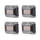 Wooxgehm 4PCS Led Solar Wall Light, Illuminated Outdoor, - Scratch & Dent. Fixed Price $18.68.