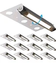 Sunvie 7 Inch 12 Pack Retaining Wall Lights 3000K Patio Steps Stairs Low Voltage. Fixed Price $119.88.