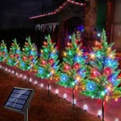 Windpnn Upgraded 6-PACK 120 Led Solar Christmas Garden Stake Multicolor. Fixed Price $32.57.