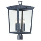 Crystorama Belmont 3 Light Post, Graphite BEL-A8069-GE. Fixed Price $279.99.