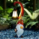 Roundot Garden Gnomes Outdoor Statue Solar Powered Decor Ornament Lantern. Fixed Price $49.81.