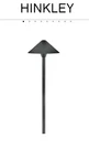 Hinkley Springfield 150 Lumens Black Low Volt Led Outdoor Path Light - Set Of 2. Fixed Price $74.99.