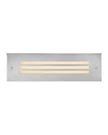 Stainless Steel Led Brick Light From The Sparta - Dash Collection. Fixed Price $229.00.