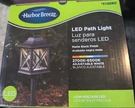 Harbor Breeze Led Path Light Matte Black Finish Adjustable White Low Volt New. Fixed Price $30.00.