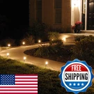 Lumabase Electric Pathway Lights Clear Bulbs 61010. Fixed Price $49.24.