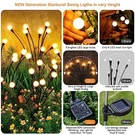 Asmad Solar Lights OUTDOOR(4-PACK, 32 Leds) Garden Decor. Fixed Price $26.86.