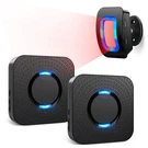 Wireless Motion Sensor Led Light - Detector Alarm Chimes Door Black. Fixed Price $55.68.